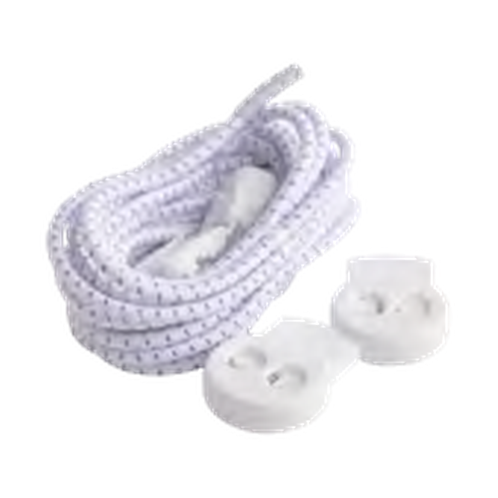 Ringelspitz E&A Laces mit Stopper in Weiß
